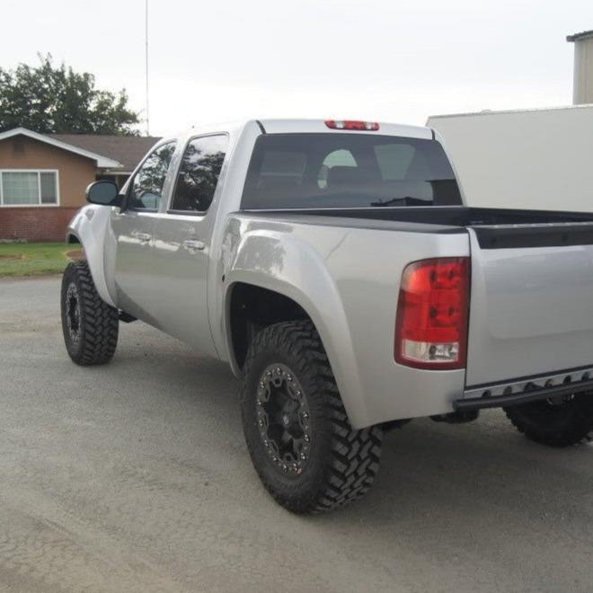 2007-2013 GMC Sierra Mazzulla Offroad Built with Fiberglass Fenders and Bedsides