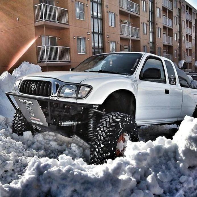 Toyota Tacoma Fenders in snow