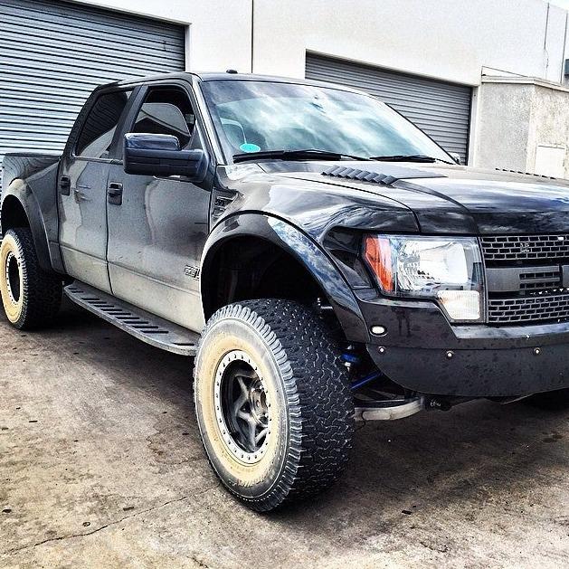 Silver Raptor Fenders 2010-2016 Aftermarket Ford Raptor Fenders | ADV Fiberglass