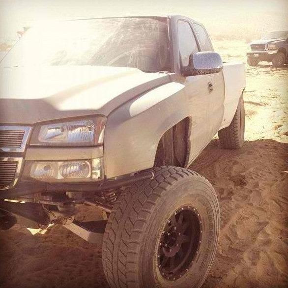 Silverado with Offroad Fenders