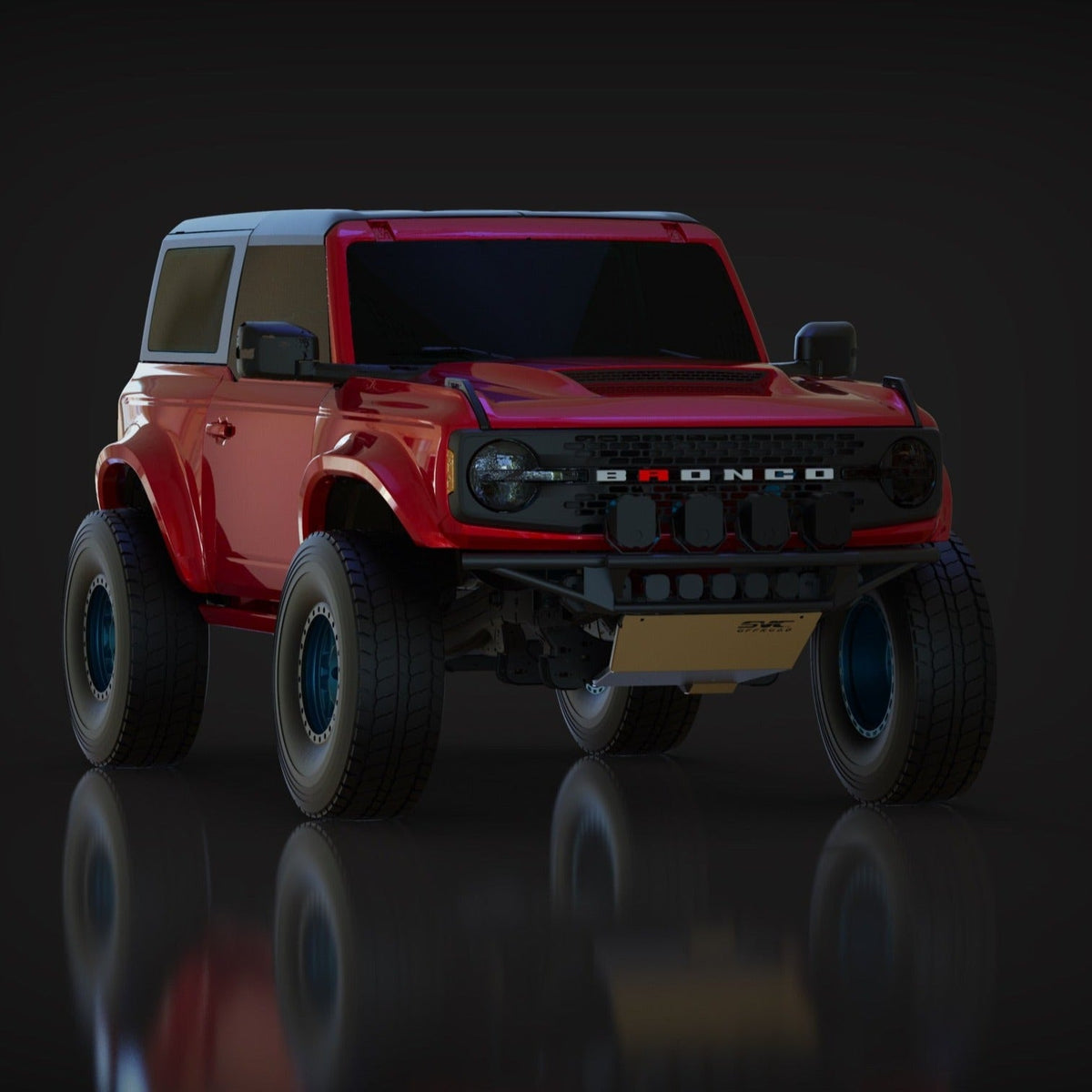 2021-2025 Ford Bronco 2-Door Rear Quarter Kit