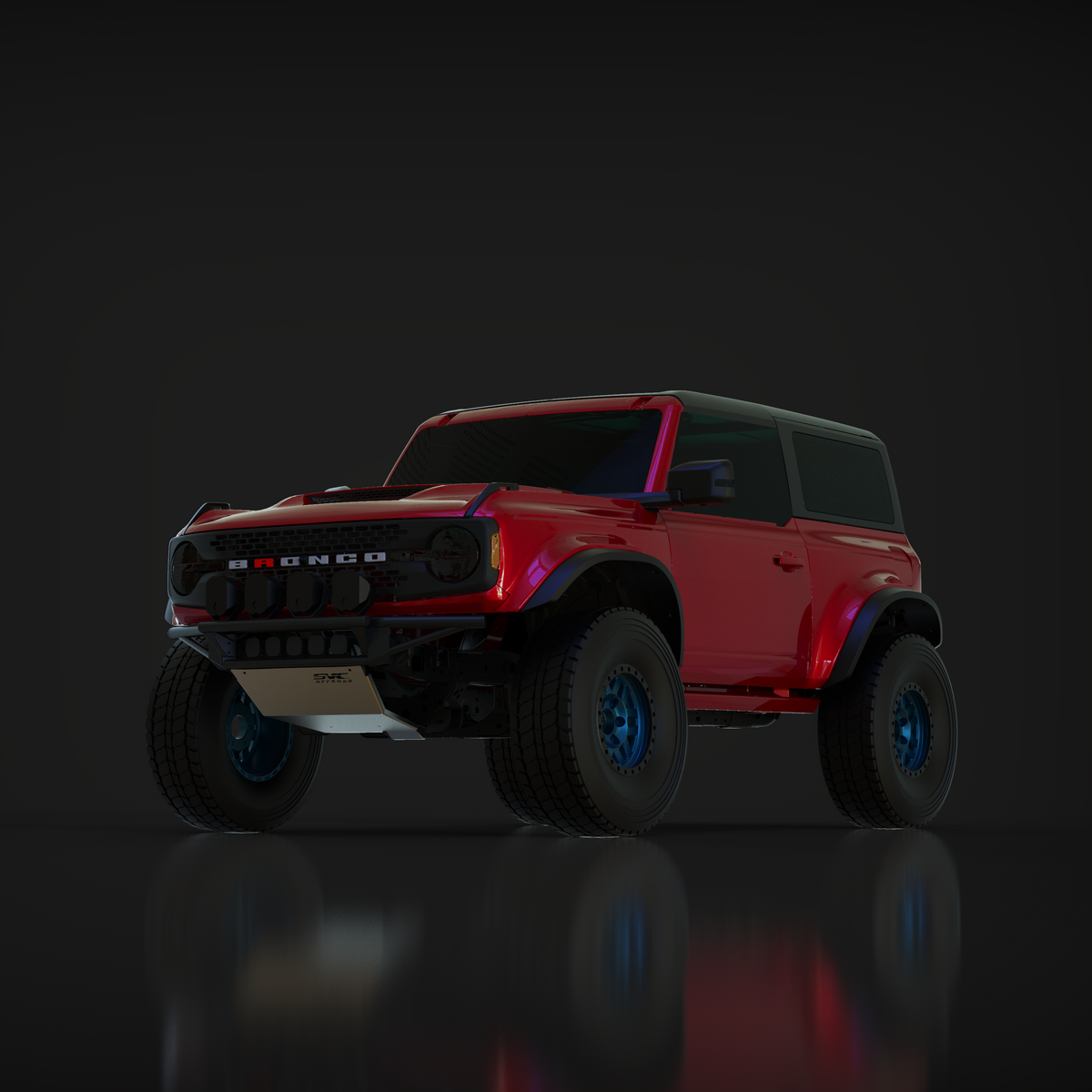 2021-2025 Ford Bronco 2-Door Rear Quarter Kit