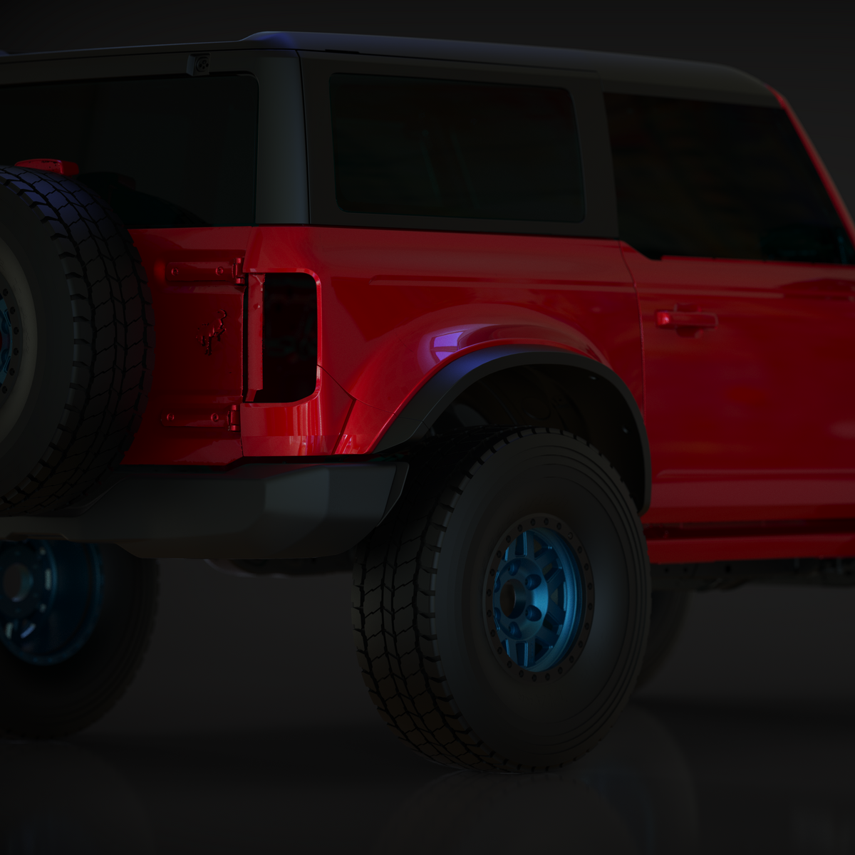 2021-2025 Ford Bronco 2-Door Rear Quarter Kit