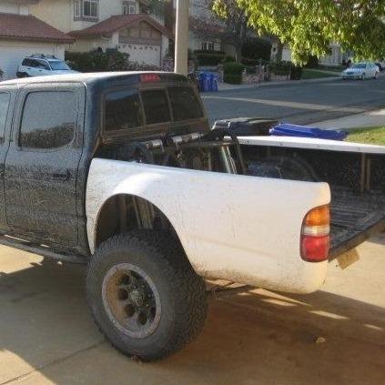 1995-2004 Toyota Tacoma Prerunner with Fiberglass Fenders and Bedsides