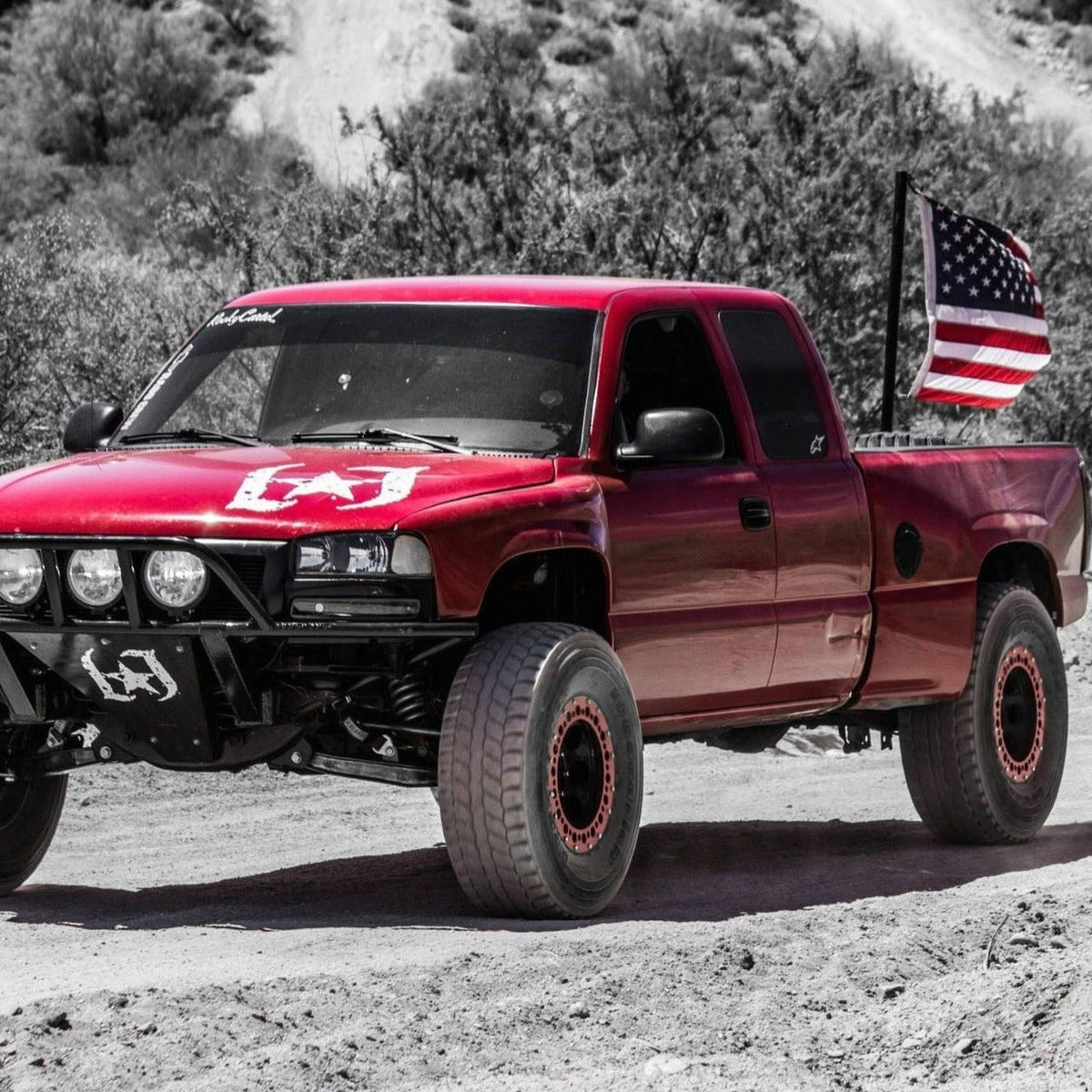 4&quot; Flare 3&quot; Rise