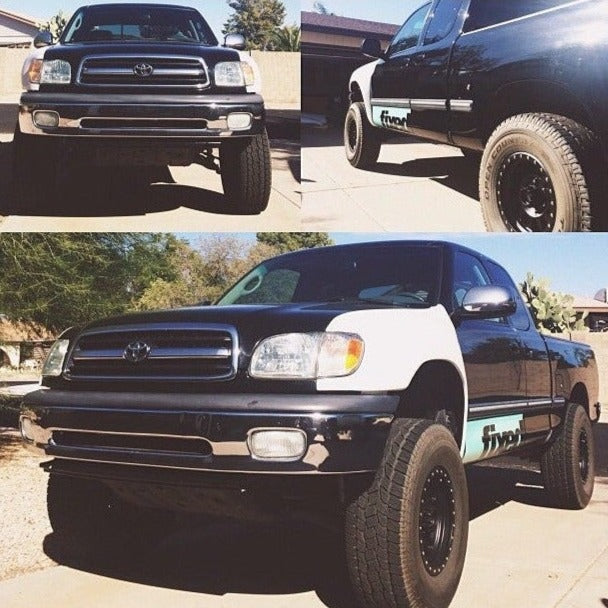 Flared Fiberglass Tundra Fenders