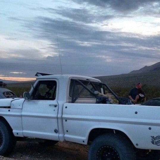 1967-1972 Ford F-100 getting ready for the day, Offroad &amp; Prerunner Fiberglass Fender Flares, Advanced Fiberglass Concepts, Glassworks Unlimited