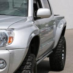 Front Bumper Cover & Fender Kit 2pc textured CAPA for 2005-2011 Toyota Tacoma Front Bumper Cover & Fender Kit 2pc textured CAPA for 2005-2011 Toyota Tacoma