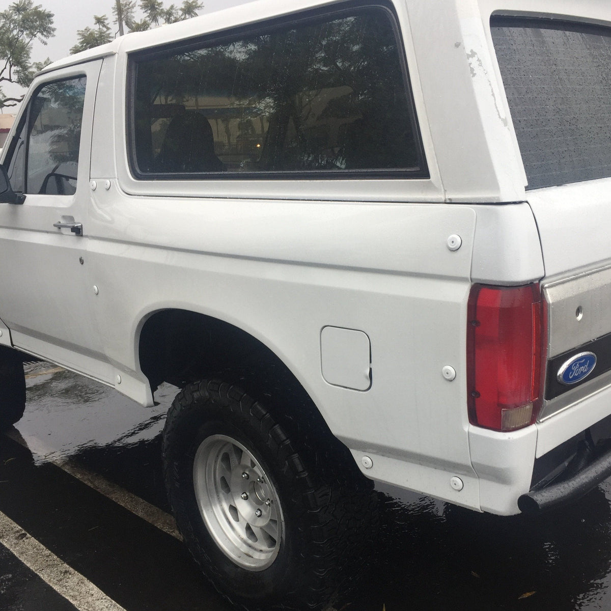 1980-1996 Ford Bronco Quarter Panels or Bedsides side tail light angle, Offroad &amp; Prerunner Fiberglass Fender Flares, Advanced Fiberglass Concepts, Glassworks Unlimited