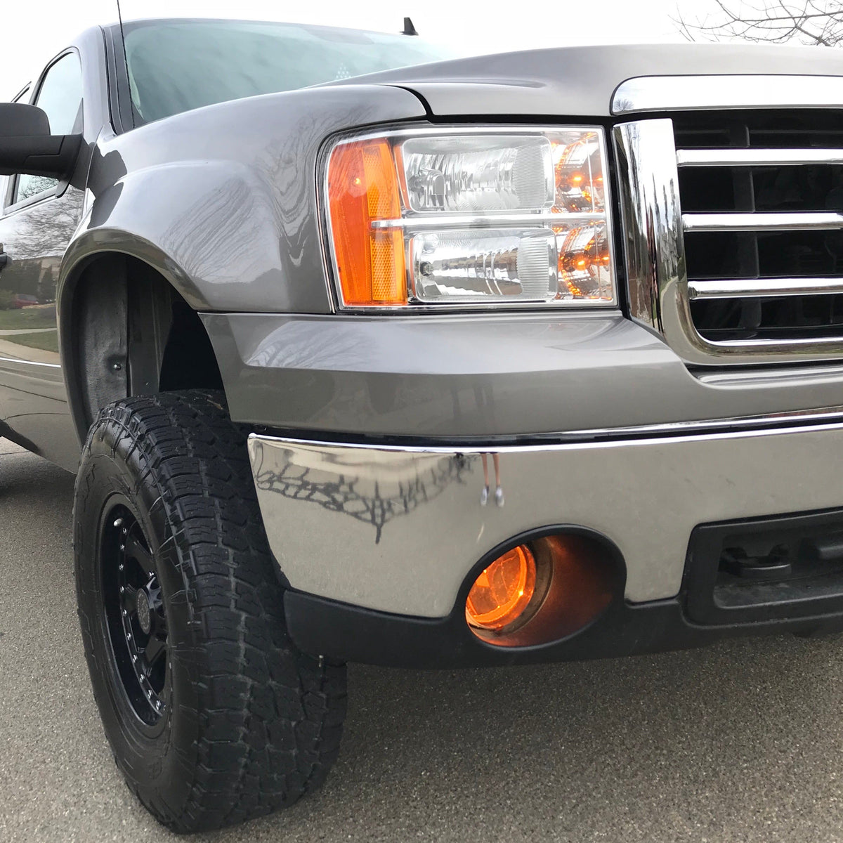GMC Sierra Fiberglass Offroad Fenders