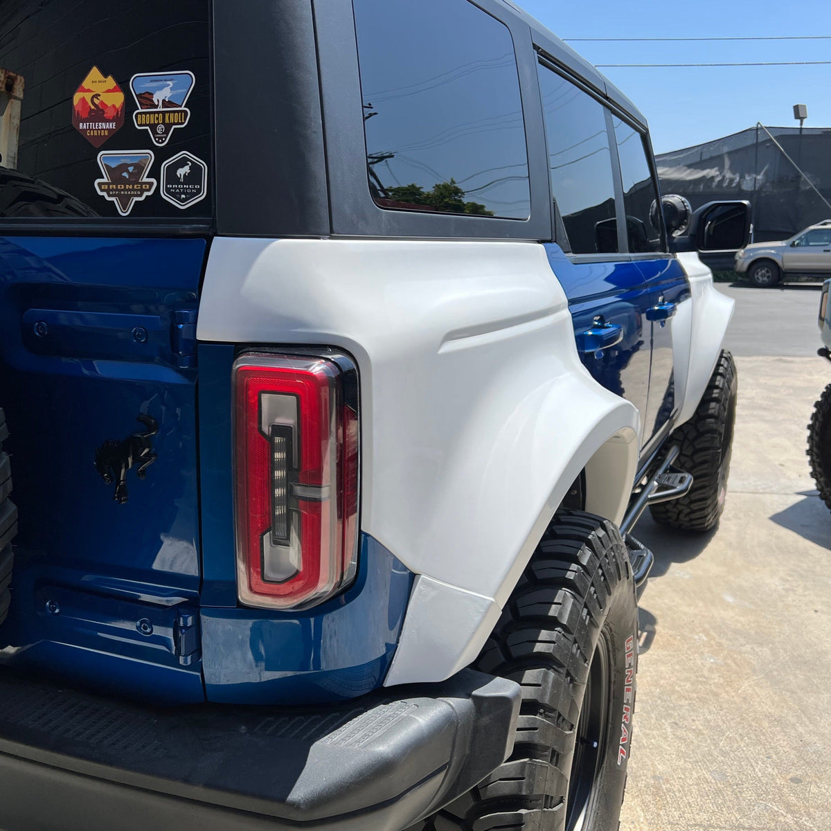 2021-2025 Ford Bronco 4-Door Rear Quarter Kit