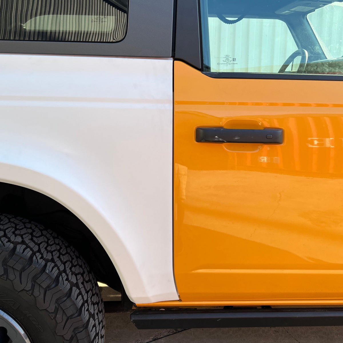 2021-2025 Ford Bronco 2-Door Rear Quarter Kit