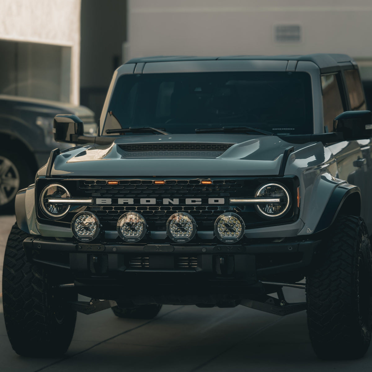 2021-2024 Ford Bronco Ram Air Hood Scoop | ADV Fiberglass