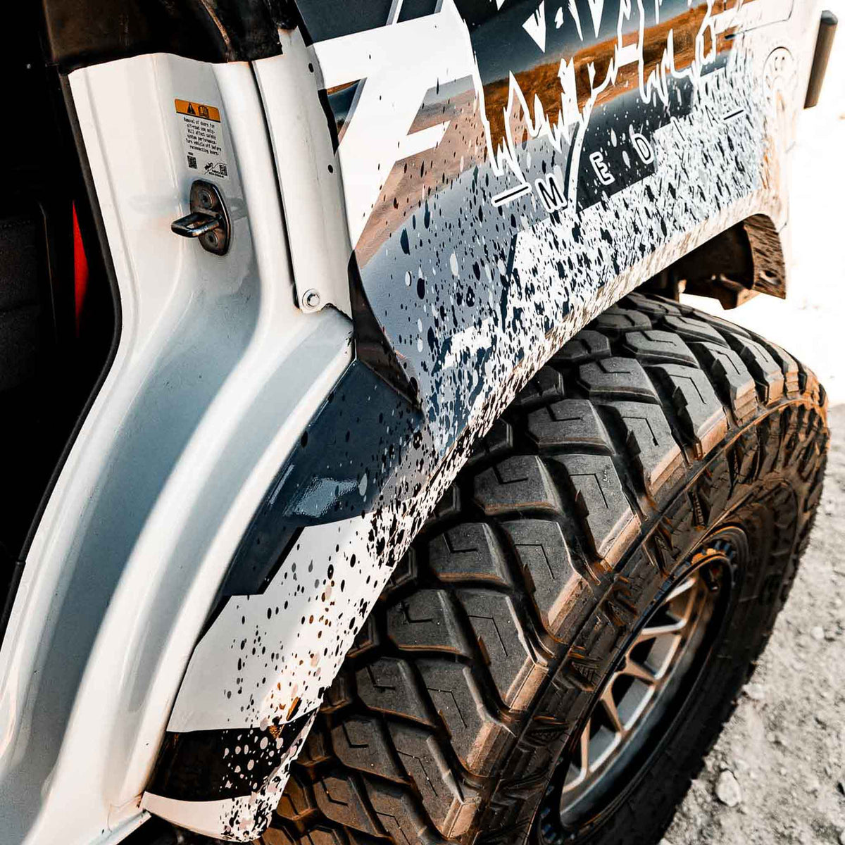 2022-2025 Ford Bronco Raptor Rear Quarter Kit