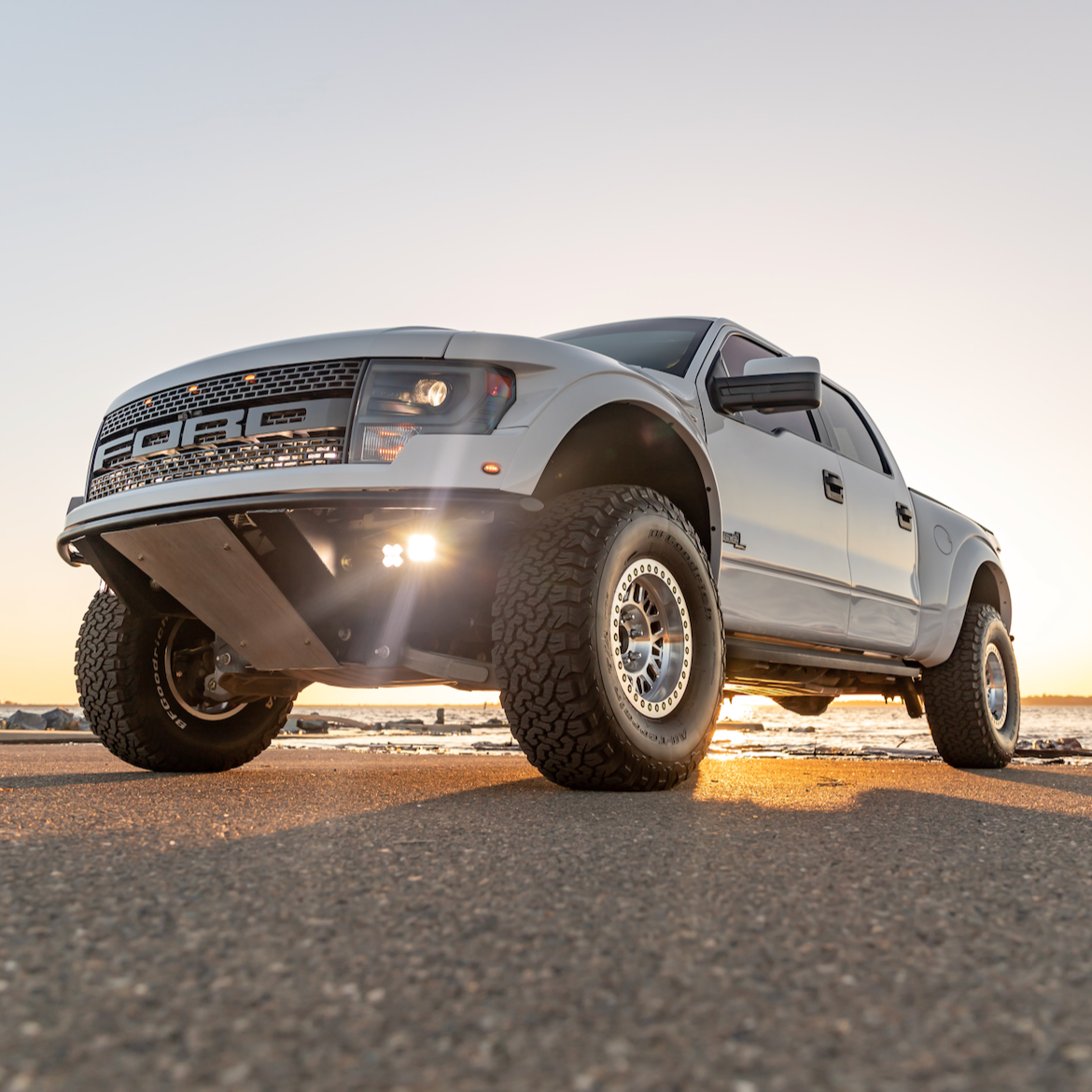 Silver Raptor Fenders 2010-2016 Aftermarket Ford Raptor Fenders | ADV Fiberglass