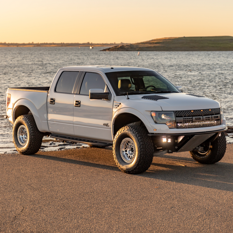 Silver Raptor Fenders 2010-2016 Aftermarket Ford Raptor Fenders | ADV Fiberglass