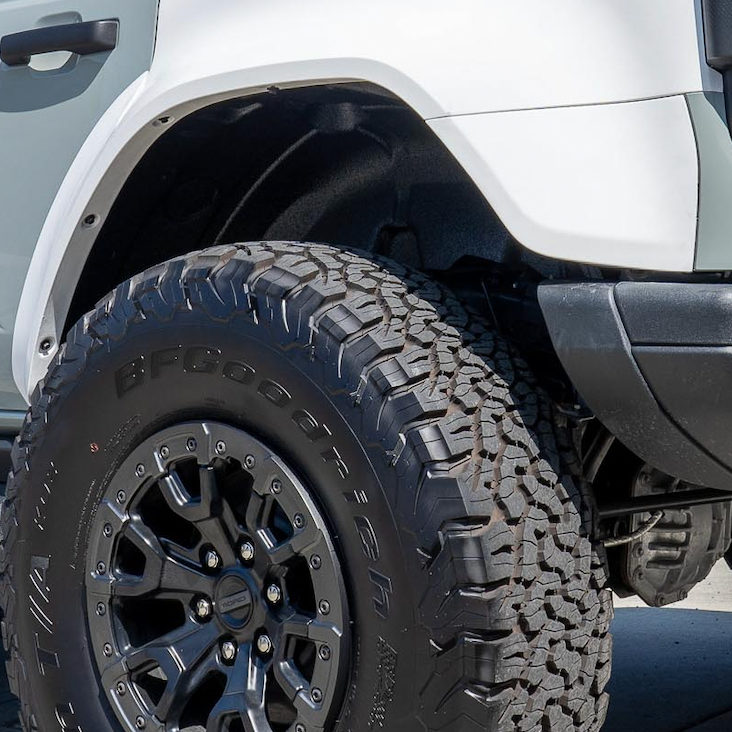 2022-2025 Ford Bronco Raptor Rear Quarter Kit