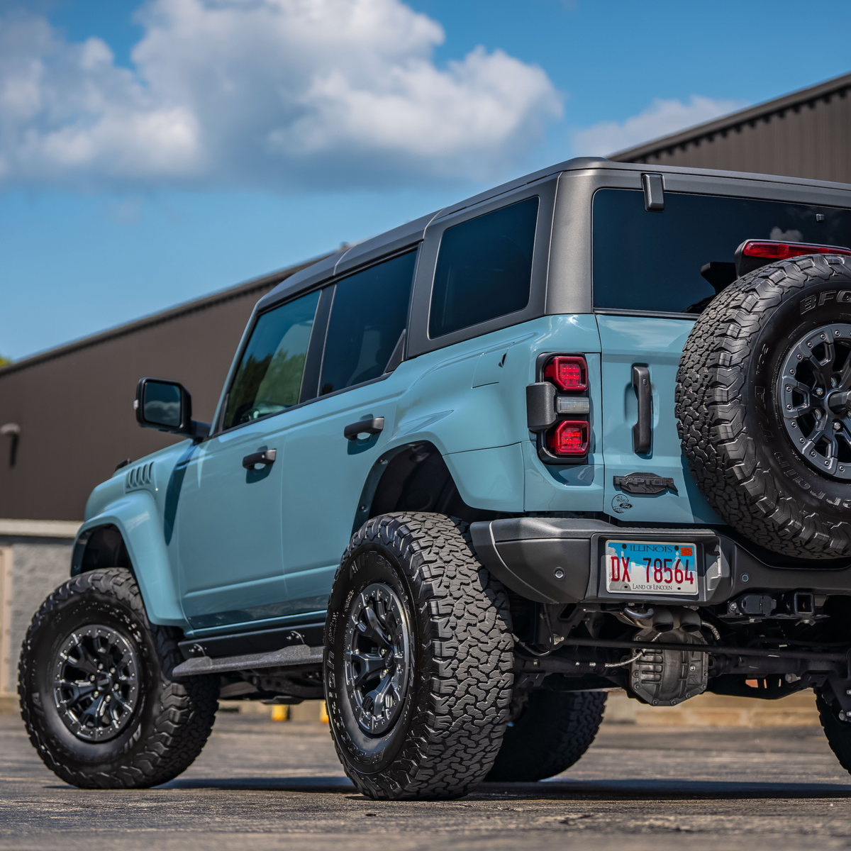 2022-2025 Ford Bronco Raptor Rear Quarter Kit