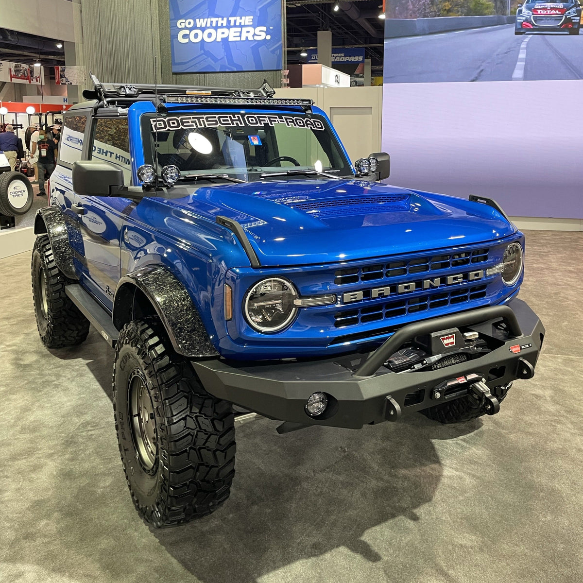 2021-2025 Ford Bronco Ram Air Hood