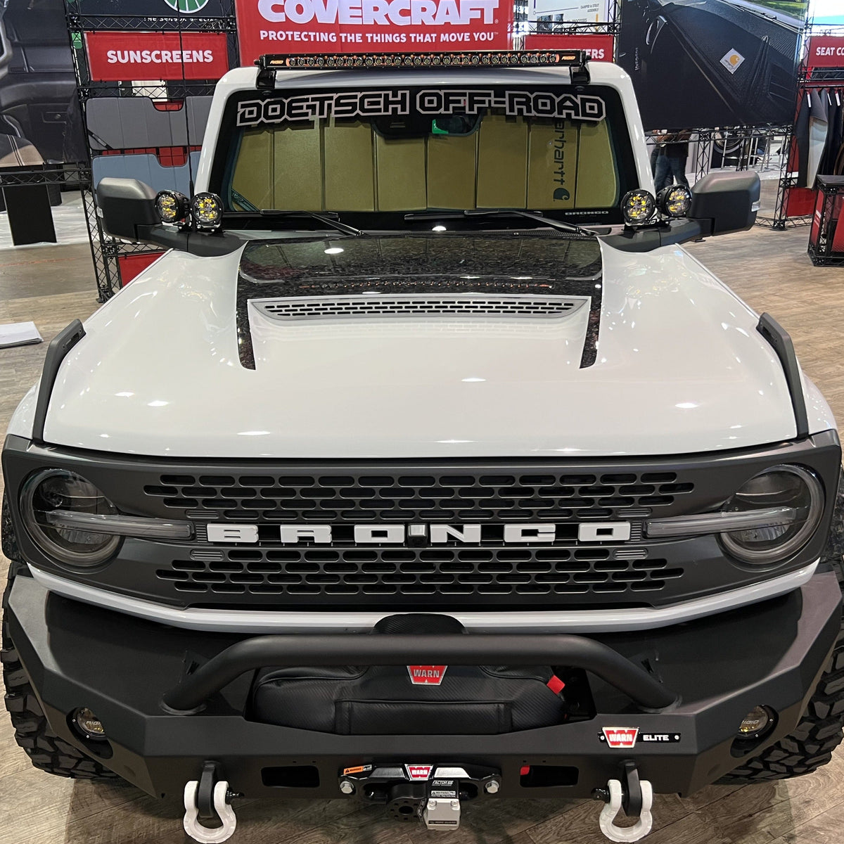 2021-2025 Ford Bronco Ram Air Hood