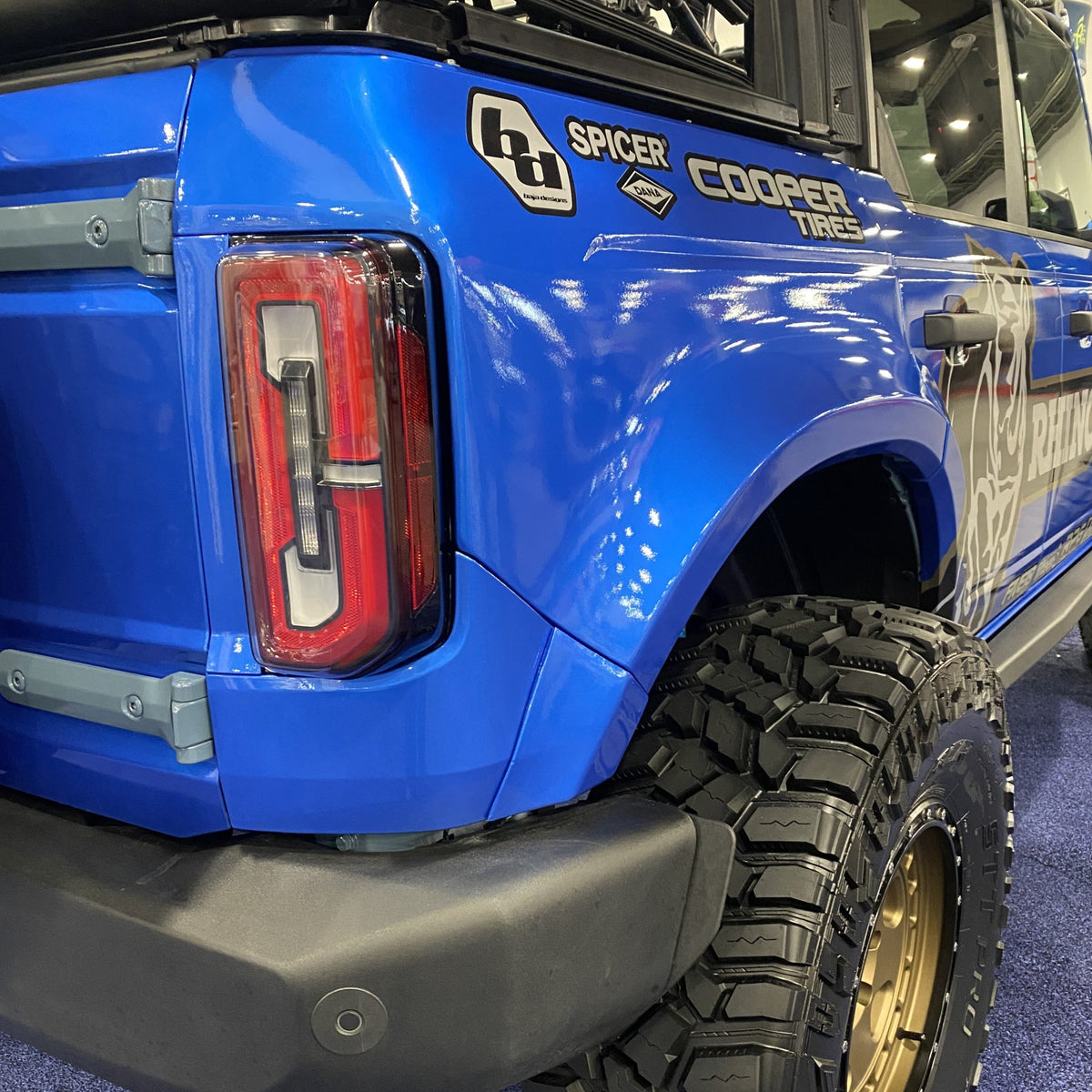 2021-2025 Ford Bronco 4-Door Rear Quarter Kit