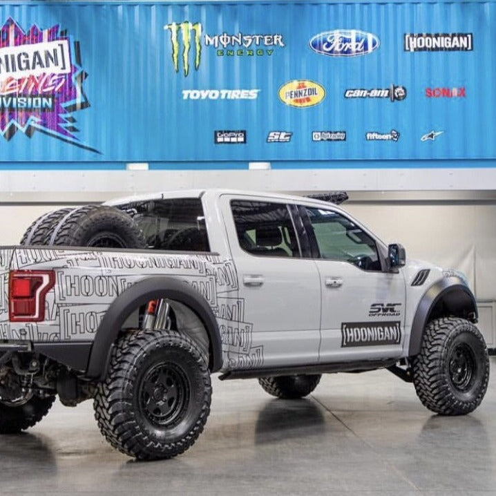 Silver Raptor Fenders 2017-2020 Ford Raptor Aftermarket Fender Flares for Sale - ADV Fiberglass
